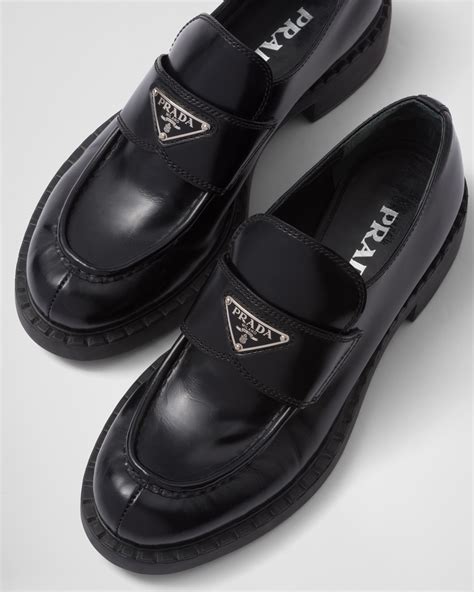 womens prada loafers shoes|prada loafer heels.